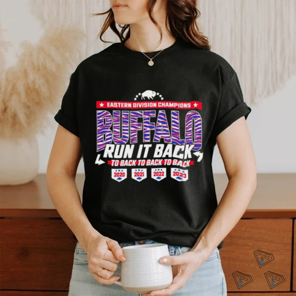 Run It Back Buffalo Eastern Division Champions 2020 2023 shirt Run It Back Buffalo Eastern Division Champions 2020 2023 shirt