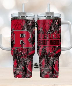 Rutgers Scarlet Knights Realtree Hunting 40oz Tumbler
