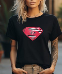 San Diego State Aztecs Superman logo shirt