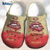 San Francisco 49Ers Gold Red Pattern Crocs