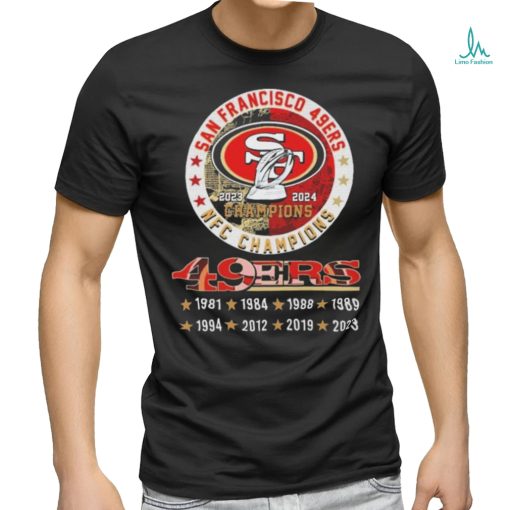 San Francisco 49ers 8 Time NFC Champions Shirt