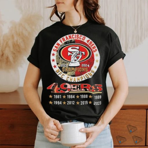 San Francisco 49ers 8 Time NFC Champions Shirt