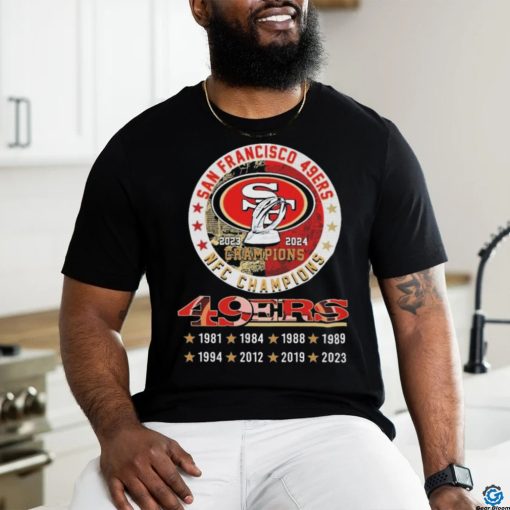 San Francisco 49ers 8 Time NFC Champions Shirt