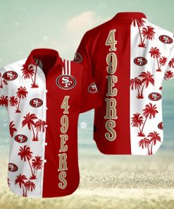 San Francisco 49ers Button Hawaiian Shirts Football Vintage