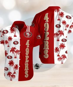 San Francisco 49ers Button Hawaiian Shirts Football Vintage