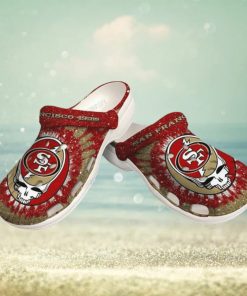 San Francisco 49ers Crocband Logo Sport Water Shoes Nfl Crocs