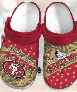 San Francisco 49ers Footwear Comfortable Water Shoes Crocs