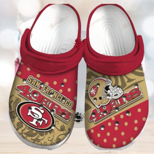San Francisco 49ers Footwear Comfortable Water Shoes Crocs