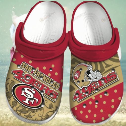 San Francisco 49ers Footwear Comfortable Water Shoes Crocs