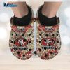 San Francisco 49ers Grateful Dead Custom Personalized Crocs