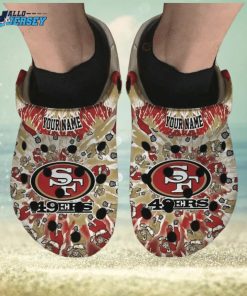 San Francisco 49ers Grateful Dead Custom Personalized Crocs
