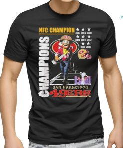 San Francisco 49ers Mascot NFC Championship Champions Shirt