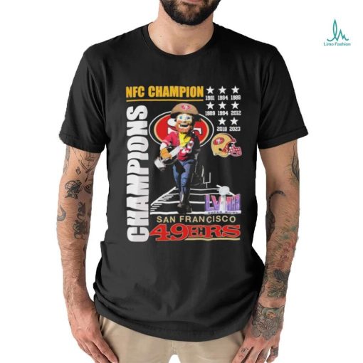 San Francisco 49ers Mascot NFC Championship Champions Shirt