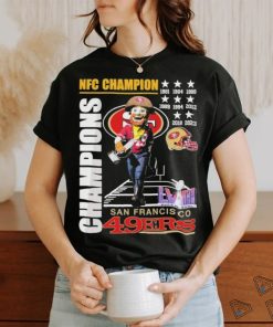 San Francisco 49ers Mascot NFC Championship Champions Shirt