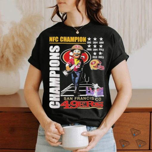 San Francisco 49ers Mascot NFC Championship Champions Shirt