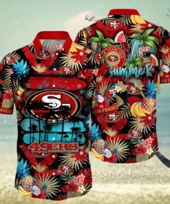 San Francisco 49ers NFL Flower Hawaiian Shirt For Men Women Great Gift For Fans