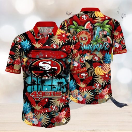 San Francisco 49ers NFL Flower Hawaiian Shirt For Men Women Great Gift For Fans