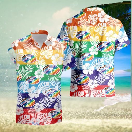 San Francisco 49ers NFL LGBT Aloha Hawaiian Shirt For Men And Women