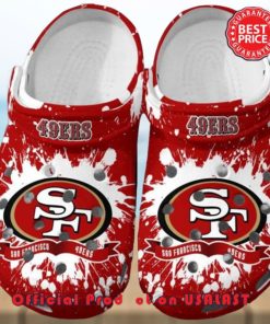 San Francisco 49ers NFL New For This Season Trending Crocs Clogs Shoes