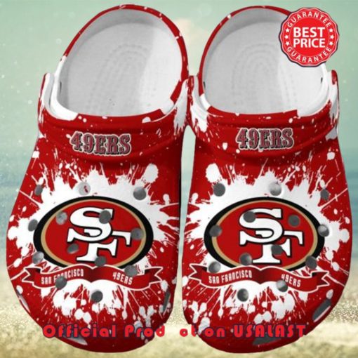 San Francisco 49ers NFL New For This Season Trending Crocs Clogs Shoes