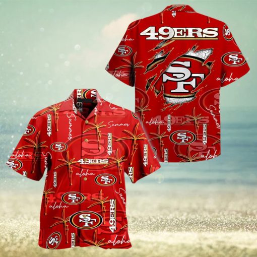 San Francisco 49ers NFL Palm On Elie Hawaiian Shirt For Fans