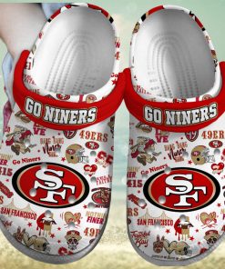 San Francisco 49ers NFL Sport Crocs Crocband Clogs Shoes Comfortable For Men Women and Kids – Footwearelite Exclusive