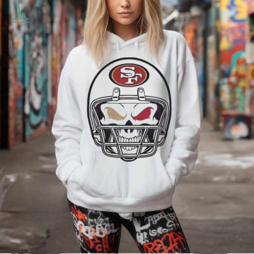 San Francisco 49ers Skull Helmet 2024 Shirt