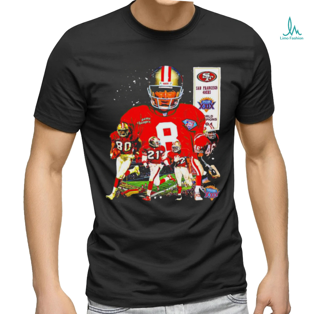 San Francisco 49ers super bowl XXIX world champions shirt San Francisco 49ers super bowl XXIX world champions shirt