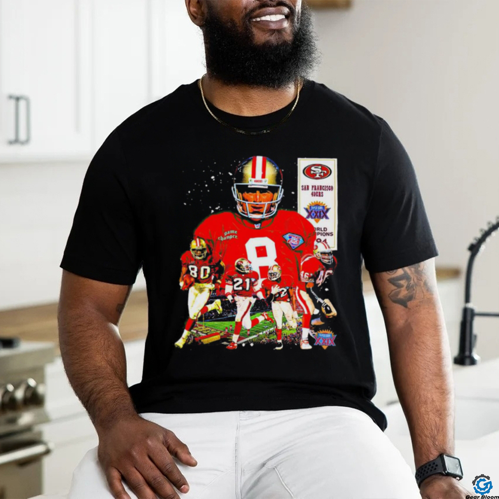 San Francisco 49ers super bowl XXIX world champions shirt San Francisco 49ers super bowl XXIX world champions shirt