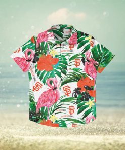 San Francisco Giants Flamingo Hawaiian Shirt