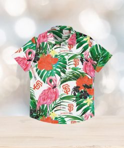 San Francisco Giants Flamingo Hawaiian Shirt