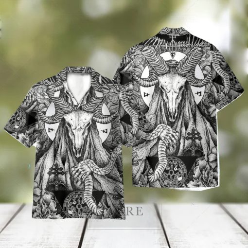 Satanic Pagan Demon AOP Hawaiian Shirt Beach Lover Summer Gift Shirt