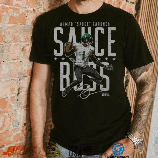 Sauce Gardner New York J Sauce Boss WHT Shirt