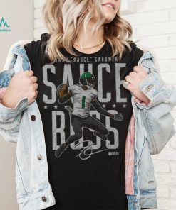 Sauce Gardner New York J Sauce Boss WHT Shirt