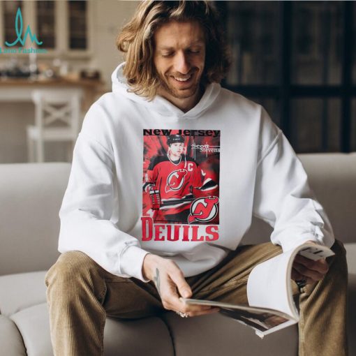 Scott Stevens New Jersey Devils hockey logo shirt