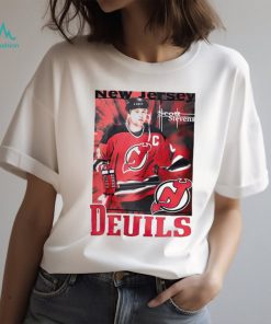 Scott Stevens New Jersey Devils hockey logo shirt
