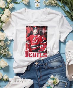 Scott Stevens New Jersey Devils hockey logo shirt