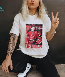 Scott Stevens New Jersey Devils hockey logo shirt