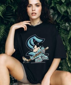 Seattle Kraken NHL Mickey Mouse Player T Shirt