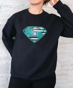 Seattle Mariners Superman logo shirt