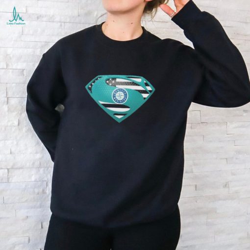 Seattle Mariners Superman logo shirt