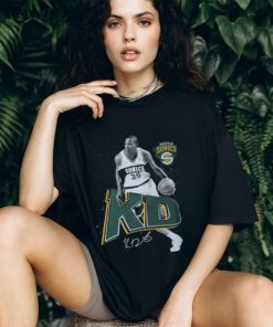 Seattle Supersonics Kevin Durant Photo T Shirt