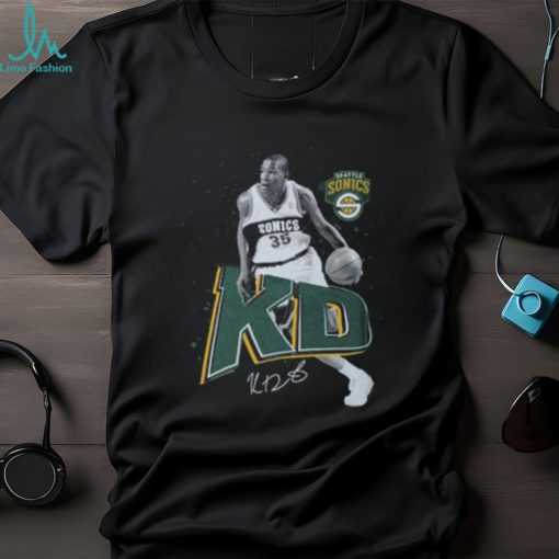 Seattle Supersonics Kevin Durant Photo T Shirt