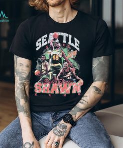 Seattle Supersonics Shawn Kemp Reign City Icon T Shirt