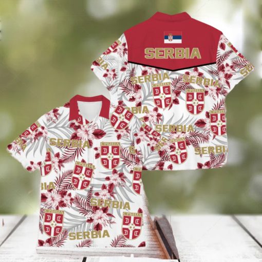 Serbia Football Vamos La Albiceleste Champions World Cup 3D Hawaiian Shirt For Men Women Gifts New Trending Teams Shirt Hollidays