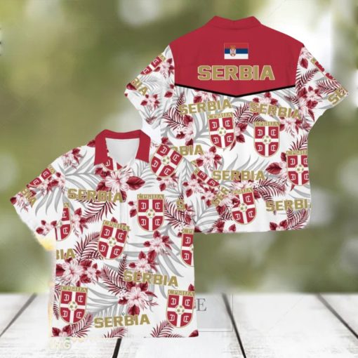 Serbia Football Vamos La Albiceleste Champions World Cup3D Hawaiian Shirt For Fans Men And Women Gift