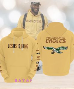 Shaquille Leonard NFL Philadelphia Eagles Jesus is King Hoodie