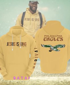 Shaquille Leonard NFL Philadelphia Eagles Jesus is King Hoodie