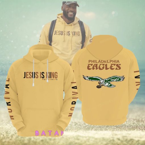 Shaquille Leonard NFL Philadelphia Eagles Jesus is King Hoodie