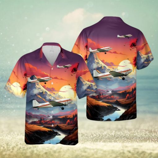 Shawnee Airlines Douglas C 53D Skytrooper (DC 3A) Hawaiian Shirt